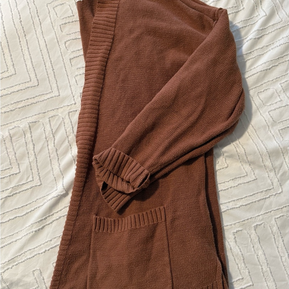 Sonoma Women's Rust Cardigan Sweater